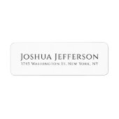 Classical Professional Creative Plain Black White (Vorne)