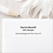 Classical Professional Own Name Information Simple (Insitu)