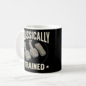 Classically Trained Funny Car Pedals Driver Humor Kaffeetasse (Vorderseite Links)