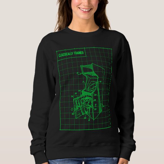 Classically Trained Video Game Sweatshirt (Vorderseite)
