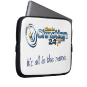 ClassicChristian247.com-Laptop-Tasche Laptopschutzhülle (Vorne Rechts)