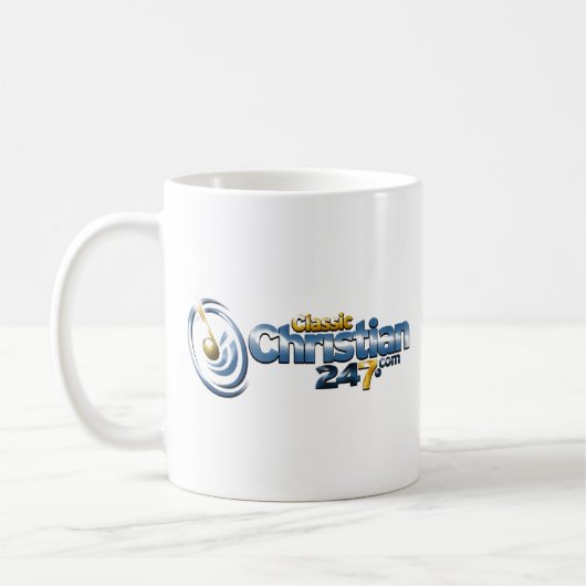 ClassicChristian247.com-Tasse Kaffeetasse (Links)