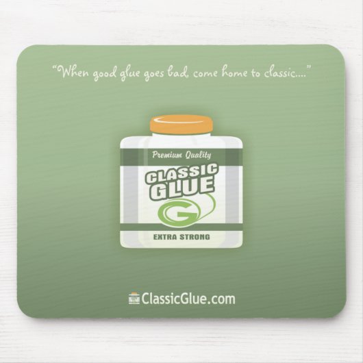 ClassicGlue Mousepad (Vorne)