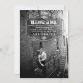 Classique et Élégante Réservez la Date Save The Date (Vorderseite)