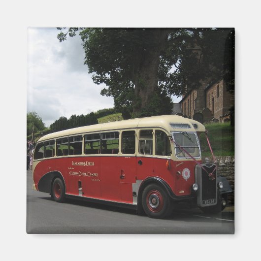 Classis Cumbria Coaches Magnet (Vorne)
