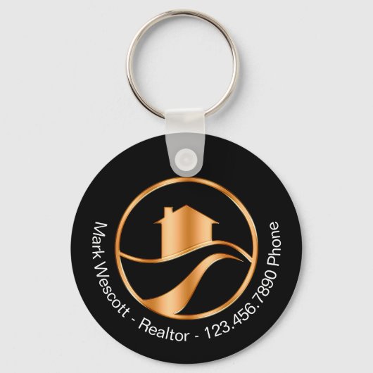 Classiy House Realtor Promotional Keychains Schlüsselanhänger (Vorderseite)