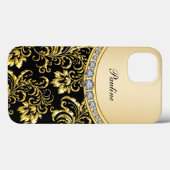 Classiy Monogram Design Case-Mate iPhone Hülle (Rückseite (Horizontal))