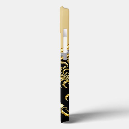 Classiy Monogram Design Case-Mate iPhone Hülle (Rückseite / Links)