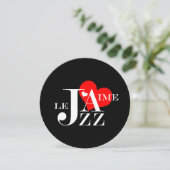 Classo Jazz Musik Geburtstagsparty Einladung (Stehend Vorderseite)