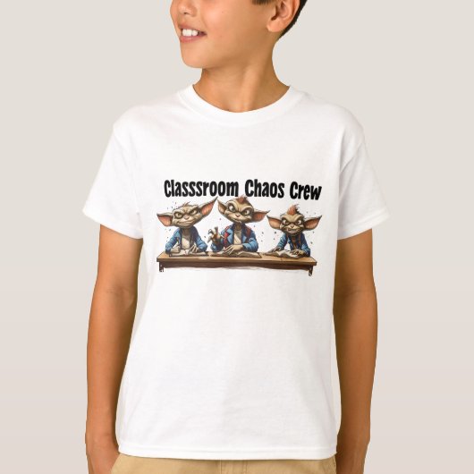 Classroom Chaos Crew T-Shirt (Vorderseite)