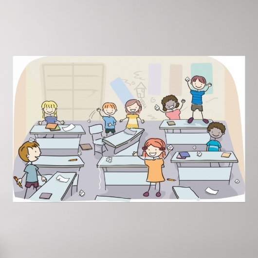 Classroom Chaos Poster (Vorne)