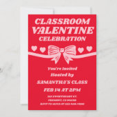 Classroom Valentine Celebration Einladung (Vorderseite)