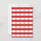 Classroom Valentine Red Heart Card (Rückseite)