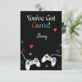 Classroom Valentine Video Gamer (Stehend Vorderseite)