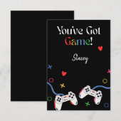 Classroom Valentine Video Gamer (Vorne/Hinten)