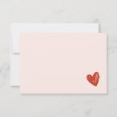 Classroom Valentine "You're One Cool Cat" (Rückseite)