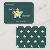 Classroom Valentines Card – You’re Stellar Mitteilungskarte (Vorne/Hinten)