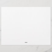 Classroom Valentines My Teacher - 6 per Sheet  Briefbogen (Rückseite)