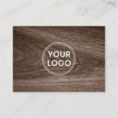 Classwood Terminkarten mit eigenem Logo Terminkarte (Rückseite)