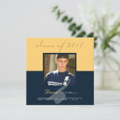 Classy Abschluss 2010/Cap Einladung (Stehend Vorderseite)