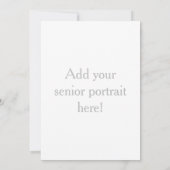 Classy Abschluss Ankündigung (Rückseite)