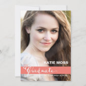 CLASSY Abschluss Ankündigung | Koralle (Vorderseite)