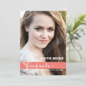 CLASSY Abschluss Ankündigung | Koralle (Stehend Vorderseite)