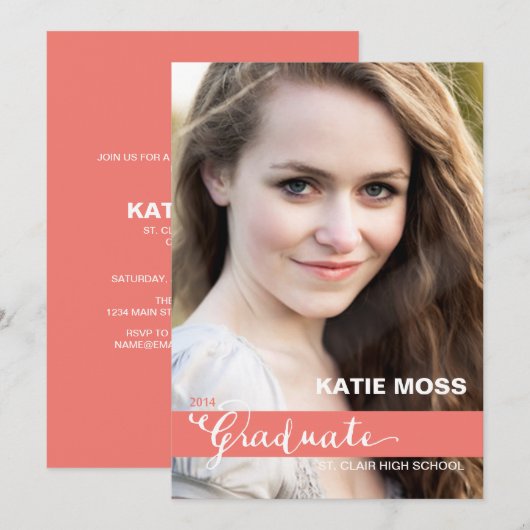 CLASSY Abschluss Ankündigung | Koralle (Vorne/Hinten)