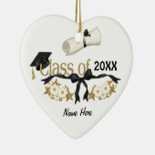 Classy Abschluss Floral Keramik Ornament (Rechts)