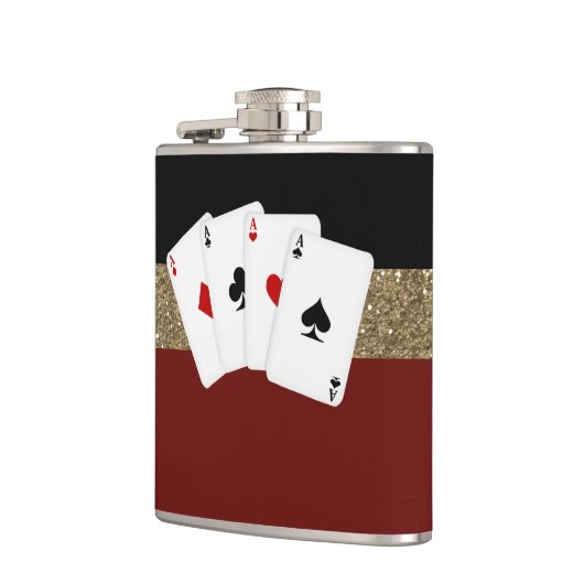 Classy Aces Poker Flachmann (Links)
