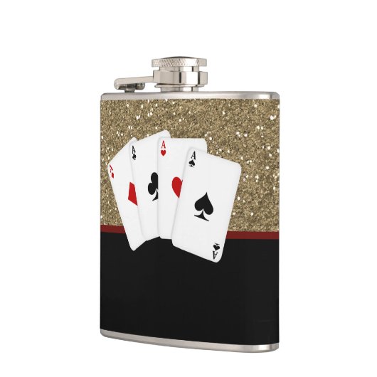 Classy Aces Poker Flachmann (Links)