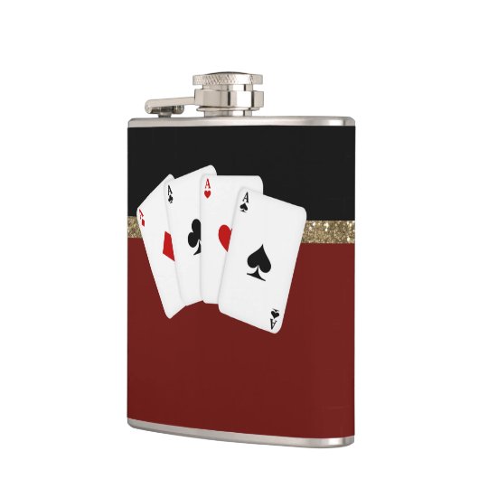 Classy Aces Poker Flachmann (Links)