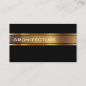 Classy Architect Business Cards Visitenkarte (Vorderseite)