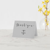 Classy Attorney Vielen Dank Karte (Gelbe Blume)