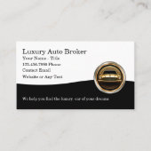 Classy Auto Broker Luxury Vehicle Search Visitenkarte (Vorderseite)