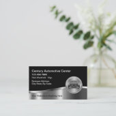 Classy Automotive Modern Business Cards Visitenkarte (Stehend Vorderseite)