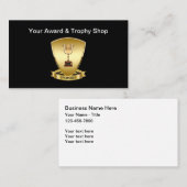 Classy Award & Trophy Shop Business Cards Visitenkarte (Vorne/Hinten)