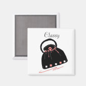 Classy Baby Magnet (Vorderseite/Rückseite)