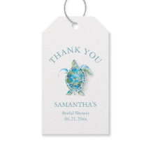 Classy Beach Brautparty Gefallen Tags Sea Turtle