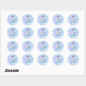 Classy Beauty Hair Salon Theme Sticker Labels (Blatt)
