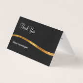 Classy Beruflich Mini Vielen Dank Karten (Vorderseite)