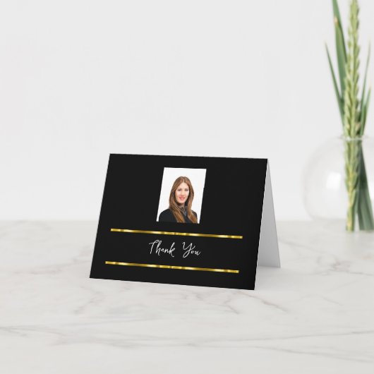 Classy Beruflich oder Realtor Vielen Dank Karten (Vorderseite)