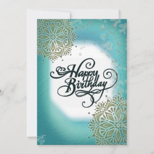 Classy Birthday Card Feiertagskarte