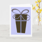 Classy Birthday Card Karte (Gelbe Blume)