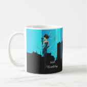 Classy Birthday oder Bachelorette Diva Girl Kaffeetasse (Links)