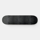 CLASSY BLACK BAROQUE WAPPEN SKATEBOARD (Horizontal)