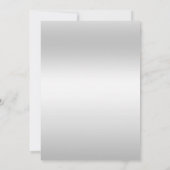 Classy Black Bow & Lace zum Geburtstag Einladung (Rückseite)