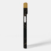 Classy Black Gold Marmor Muster iPhone / Android Case-Mate iPhone Hülle (Rückseite / Rechts)