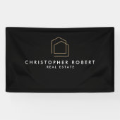 Classy Black Real Anwesen Banner (Horizontal)