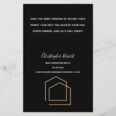 Classy Black Real Anwesen Flyer (Vorne)